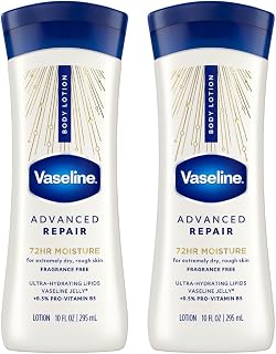 Vaseline Intensive Care Lotion, Advanced Repair 2-Pack, 10 Oz Ea