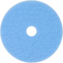 3M Sky Blue Hi-Performance Burnish Pad 3050, 20 in, 5/Case