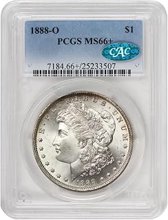 1888 O American Silver Morgan Dollar MS-66+ $1 MS66+ PCGS/CAC