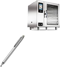 Stylus Pen Compatible with KaTom Alto-Shaam 10-20EPRO (10.13in) - DualTip Capacitive Stylus, Fiber Tip Disc Tip Capacitive Stylus Pen - Metallic Silver