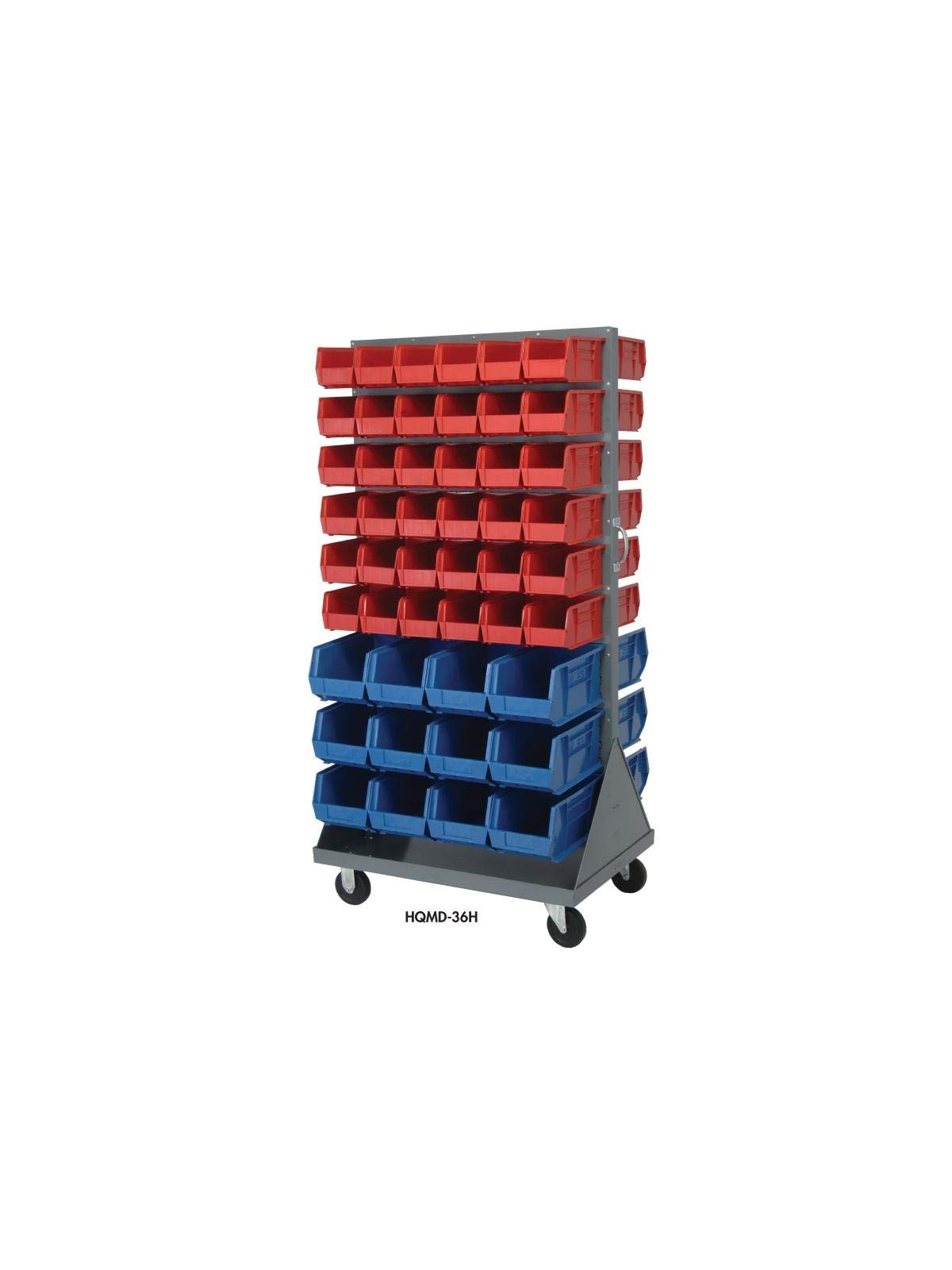 QUANTUM STORAGE SYSTEMS Gray / 72" H x 36" W x 25" D / 62 Shelves Standing Shelf Units
