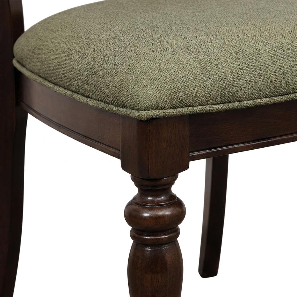 Asian Hardwood Dining Side Chairs Set of by Starlight Canyon Home – Asian Hardwood, Brown, Pack of 2