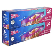 Stock Your Home 2 Gallon / Clear / 2.0 gallons Food Storage Bags