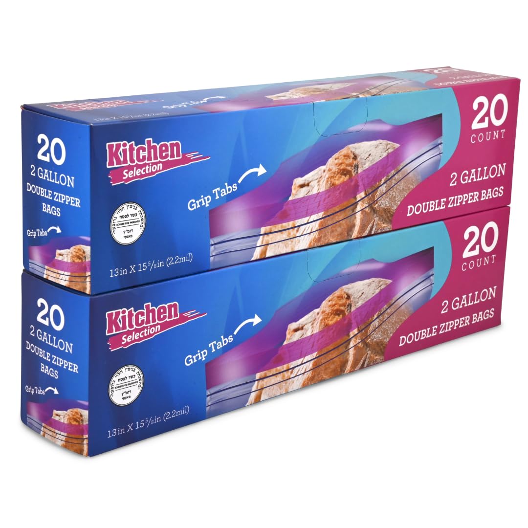 Stock Your Home 2 Gallon / Clear / 2.0 gallons Food Storage Bags