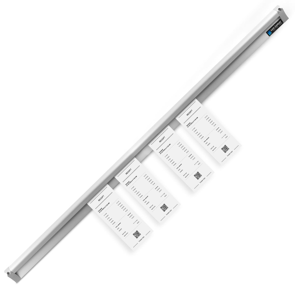 San Jamar 60" / 60 Inches / Check Rack Guest Checks
