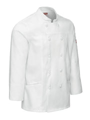 Red Kap Large / White / Deluxe Airflow Chef Coat Chef Jackets