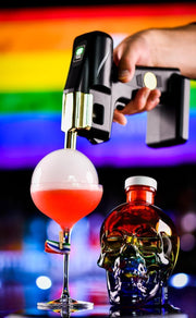 Flavor Blaster Bubble Mixture - 6 fl oz | Premium Drink Presentation | Stunning Cocktail Smoke Bubbles | Edible Tasteless & Odorless | Bubbles Last Up to 3 Minutes | 1 Bottle