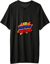 Men's Kai Born to Be Awesome Funny Kai Name Adult & Youth Baseball Jersey