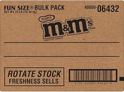 M&M's Peanut Chocolate Candy Fun Size 23-Pound Bulk Package Box, 368 Ounce (Pack of 1)