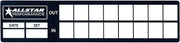 Allstar Performance ALL047-40 Tire Log Decals, 1 Pack