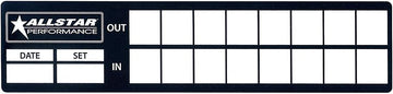 Allstar Performance ALL047-40 Tire Log Decals, 1 Pack