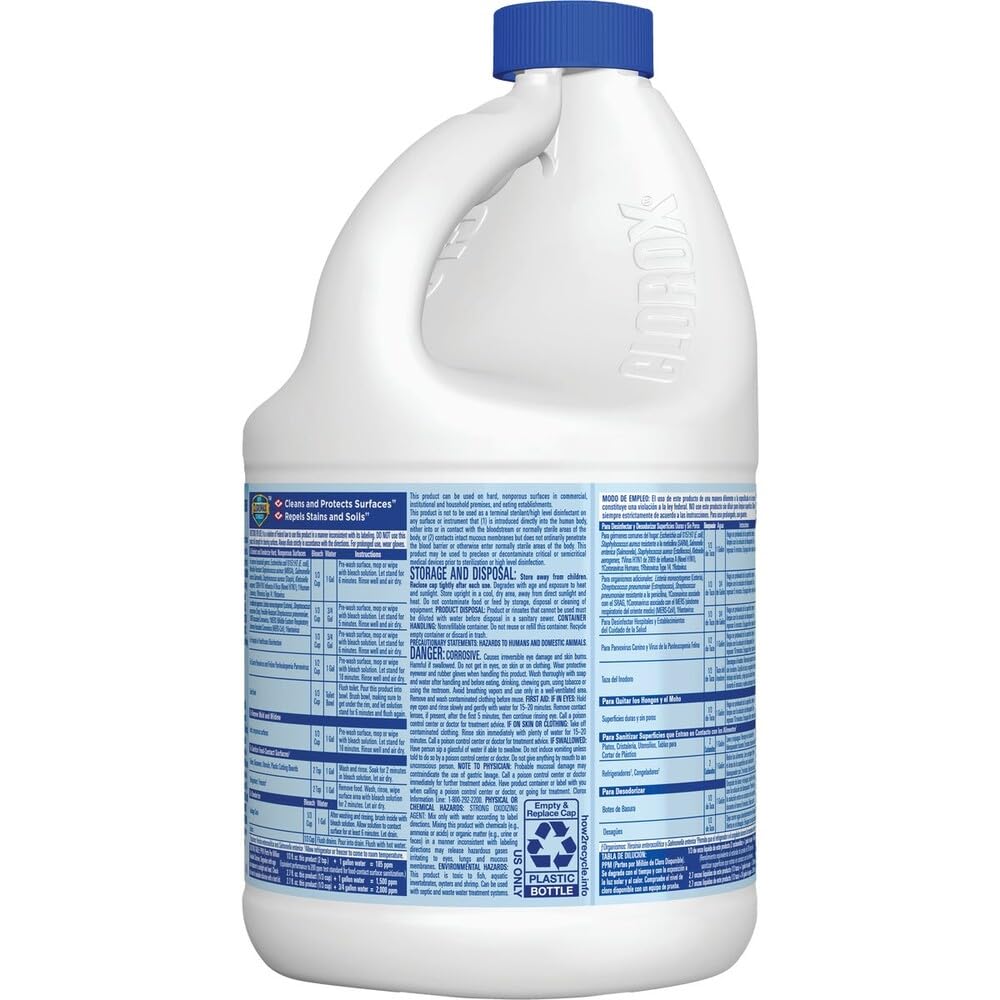 Germicidal Bleach by Clorox – 1 Count (Pack of 6), Pack of 6, Model 32293