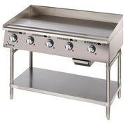 Star Ultra-Max 60" Steel Plate Electric Griddle by Star Micronics – Stainless Steel, Metallic, Model 760TA