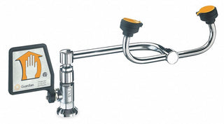 Guardian 90 Degree Swivel Deck-Mounted Eyewash by Guardian Equipment – 11"L x 4"W x 19"H, Model G1806LH