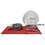Dish Drying Mat with Rack (Red) by Cuisinart – Standard, Plastic, Red, Model 18US6251RED