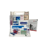 223-U OSHA-Compliant First Aid Kit by First Aid Only – 2.5" x 8.4" x 9", Plastic, White, Model 223UFAO