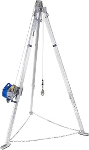 3M DBI-SALA Confined Space Aluminum Tripod with 3-Way SRL 8301094, 9 ft Tripod, 50 ft Stainless Steel Cable