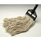 Cut-End Mop Head 32 Ounce Natural Cotton by HUBERT – Cotton, Natural, Pack of 3, Model AEW7532(3)