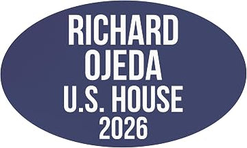 Richard Ojeda for Us House 2026 Car Magnet Bumper Elections Voting Race Vote
