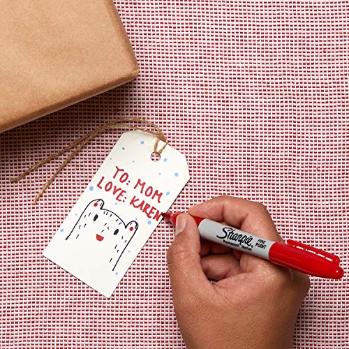 Sharpie 2 Count (Pack of 2) / Red / 1 Permanent Markers
