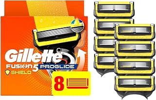 Gillette Fusion5 ProShield Men's Razor Blades, 8 Blade Refills