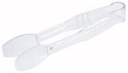 Winco 6" / Flat / Clear Tongs