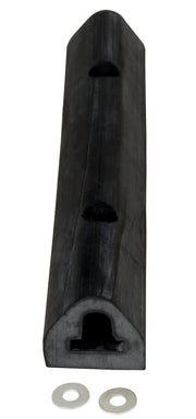 12x2 Extruded Rubber Fender Bumper by Vestil – One Size, Blend, Multicolor, Model M-2-12