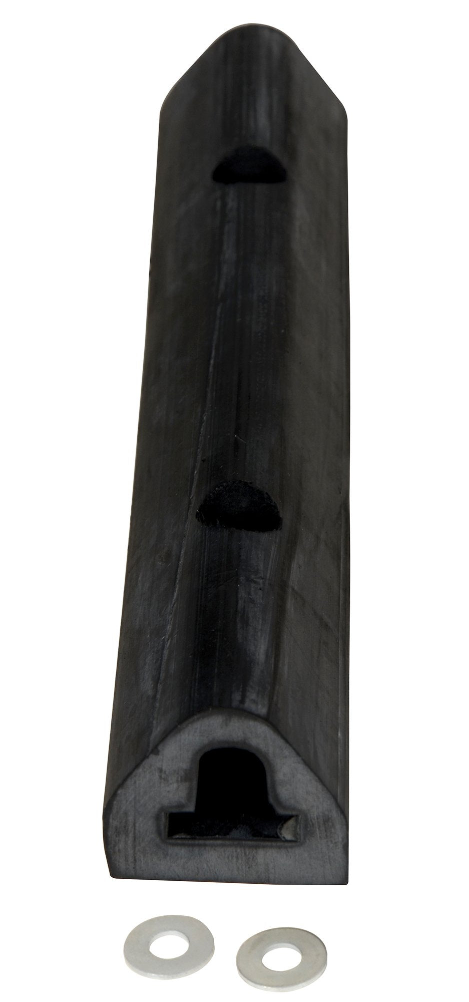 12x2 Extruded Rubber Fender Bumper by Vestil – One Size, Blend, Multicolor, Model M-2-12