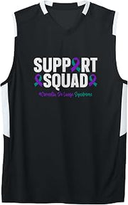 Support Squad Cornelia De Lange Syndrome Awareness Adult & Youth Basketball Jersey