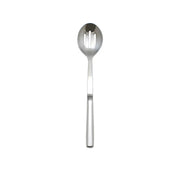 Stainless steel slotted serving spoon by Thunder Group – Medium, Stainless Steel, Metallic, Model SLBF002