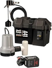 Liberty Pumps PCS37-441 Stormcell 442-Series Pump Combo, 115V & 12V Backup, S37 & 441 Assembled