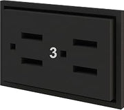 Global Industrial Interion Modular Partition Circuit 3 Receptacle