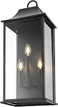 Elegant Lighting Shepard 10" Outdoor Wall Sconce in Black