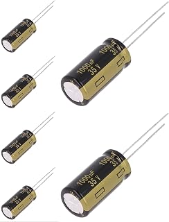 Replacement for 6 pcs Panasonic FM Series Capacitors 35V 1000uf Low Impedance