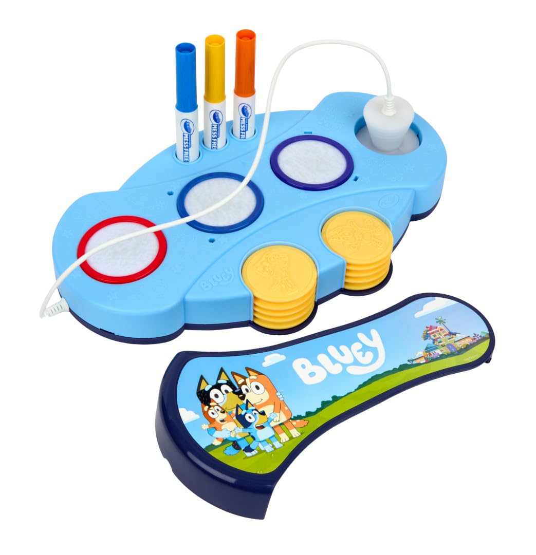 Crayola Compact / Bluey Color Wonder Stamper / Blue Printing & Stamping