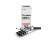 Crayola Black / 12 Count (Pack of 1) / Standard Packaging Coloring Pens & Markers