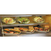 Platter Rectangular White Melamine -19 1/2 L x 10 3/4 W x 2" H by HUBERT – Large, Melamine, White, Model H0016-WHITE