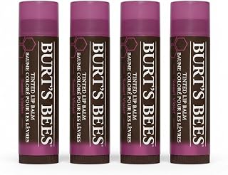 Burt's Bees Sweet Violet Tinted Lip Balm with Shea Butter & Botanical Wax 100% Natural Origin (4)