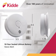 Kidde 4 / 4 packs / modern Smoke Detectors & Fire Alarms