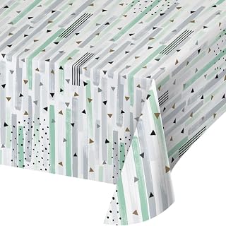 Creative Converting 372563 Tablecover, 54" x 96", Multicolor
