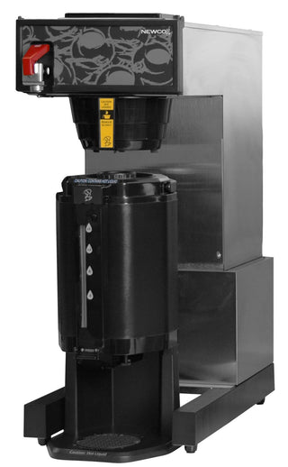 NK-PDAF Automatic Thermal Dispenser Brewer - Tall by Newco – Black, Silver