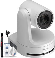 Panasonic AW-HE130 HD Integrated PTZ Camera (White) + Lens Cleaning Set - Base Bundle