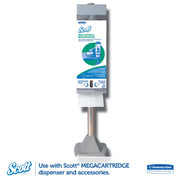 Scott Mega Cartridge 1-Ply Napkins – 6-1/2" x 8-7/16", White, 180 Per Pack, Case Of 6 Packs