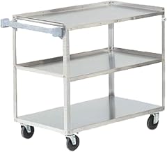 Vollrath Extra Heavy Duty Utility Cart, Stainless Steel, 500 Lb. Capacity