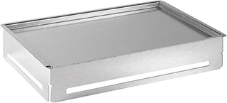 Rosseto SM144 Stainless Steel Rectangular Cooler 3-Piece Buffet Set with Tray and Insert