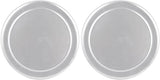 American Metalcraft TP9 TP Series 18-Gauge Aluminum Pizza Pan, Standard Weight, Wide Rim, 9-Inch,Silver (Pack of 2)