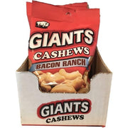Bacon Ranch Flavor Cashews by GIANTS – 4 Ounces
