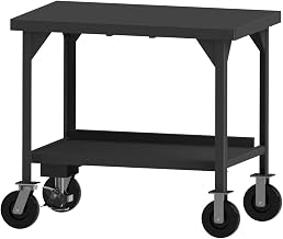 Durham DWBM-3048-BE-PB-95 Mobile Heavy Duty Workbench, pegboard