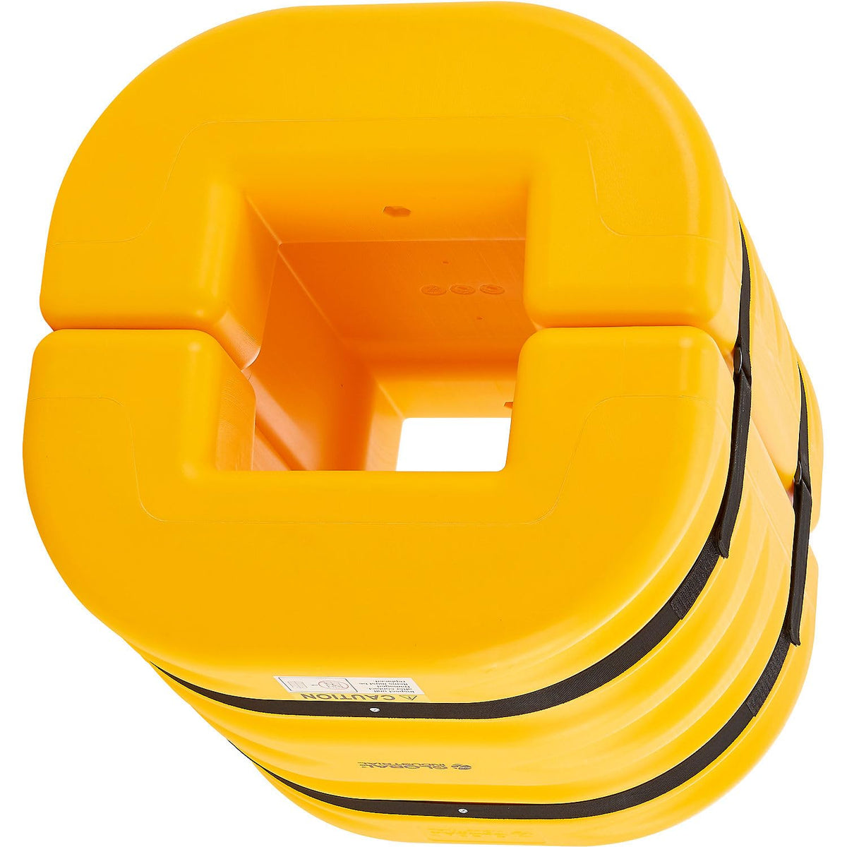 Column Protector by Global Industrial – HDPE, Yellow, Model 670829