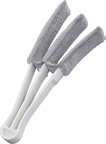 Mini-Blind Duster by UNGER – 3", Microfiber, Gray, Model 978260